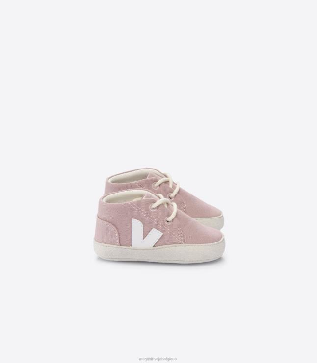 enfants Veja bébé toile bébé blanc chaussures 82NJ6405