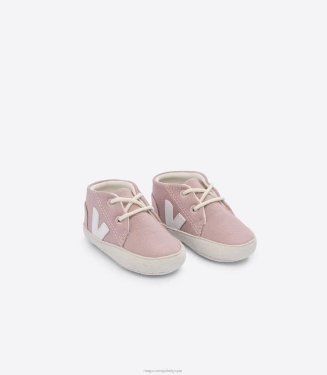 enfants Veja bébé toile bébé blanc chaussures 82NJ6405