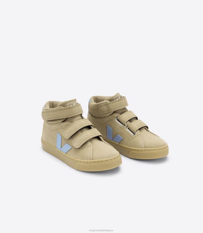 enfants Veja esplar mi daim dune acier chaussures 82NJ6311