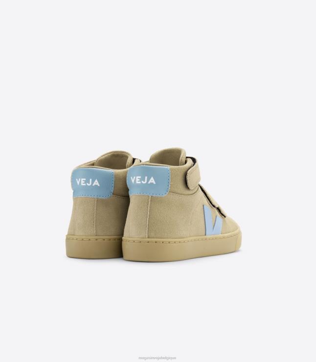 enfants Veja esplar mi daim dune acier chaussures 82NJ6311