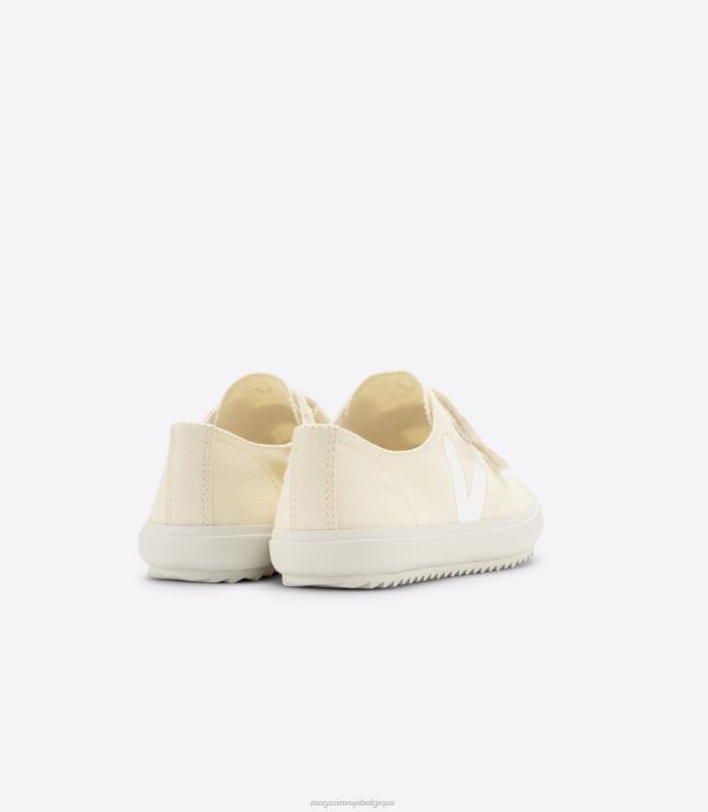 enfants Veja ollie toile beurre blanc chaussures 82NJ6395