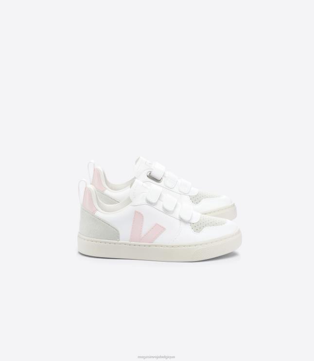 enfants Veja v-10 cwl pétale blanc chaussures 82NJ6363