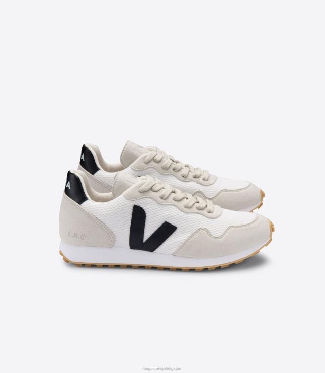 femmes Veja sdu rec alveomesh blanc noir naturel chaussures 82NJ6264