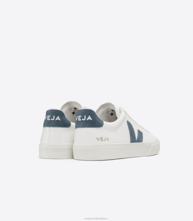 Hommes Veja campo chromefree cuir blanc california chaussures 82NJ67