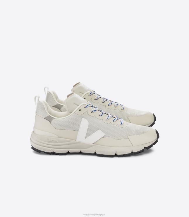 Hommes Veja dekkan alveomesh blanc naturel chaussures 82NJ6122