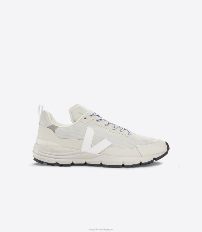 Hommes Veja dekkan alveomesh blanc naturel chaussures 82NJ6122