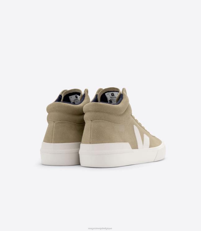 Hommes Veja minotaure daim dune pierre chaussures 82NJ673