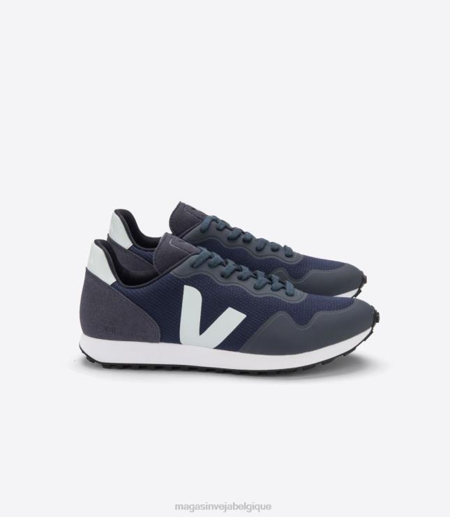 Hommes Veja sdu b-mesh nautico mentholé chaussures 82NJ6147