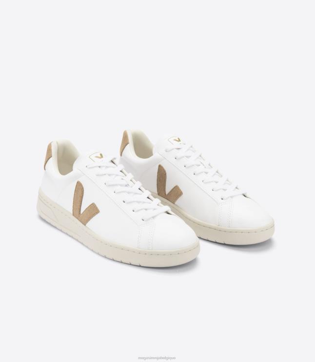 Hommes Veja urca cwl miel blanc chaussures 82NJ6139