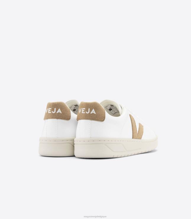 Hommes Veja urca cwl miel blanc chaussures 82NJ6139