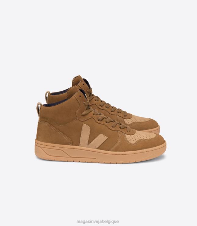 Hommes Veja v-15 nubuck chameau désert chaussures 82NJ684