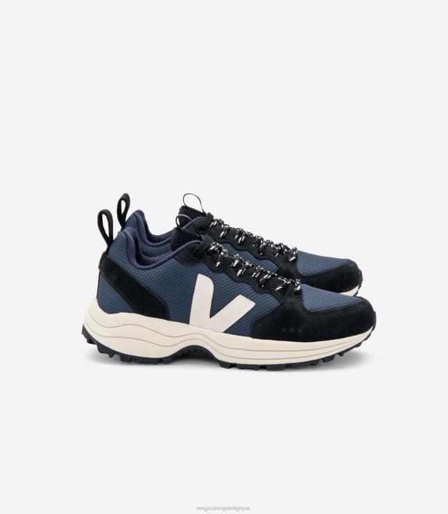 Hommes Veja venturi alveomesh nautico pierre noir chaussures 82NJ6173