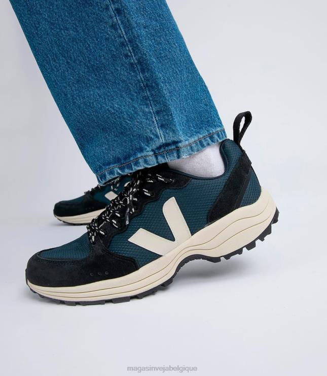 Hommes Veja venturi alveomesh nautico pierre noir chaussures 82NJ6173