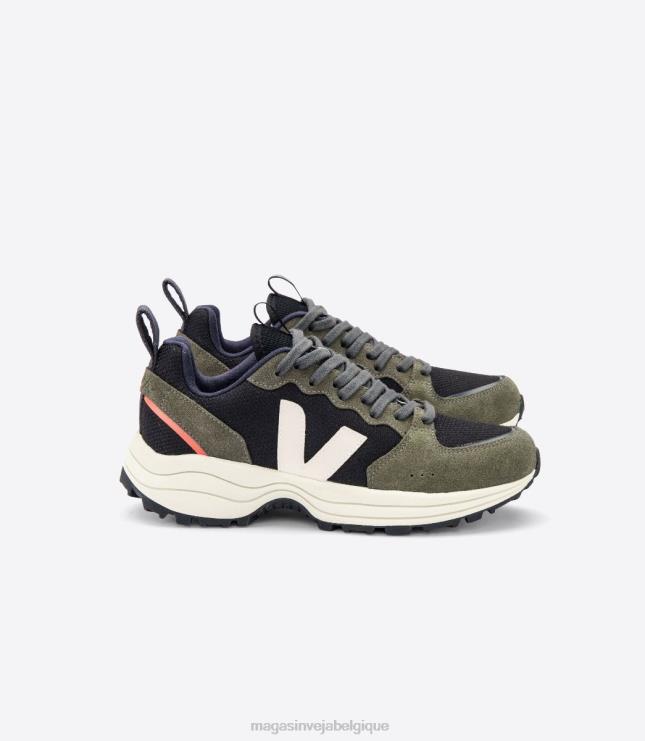 Hommes Veja venturi b-mesh noir olive pierre chaussures 82NJ6182