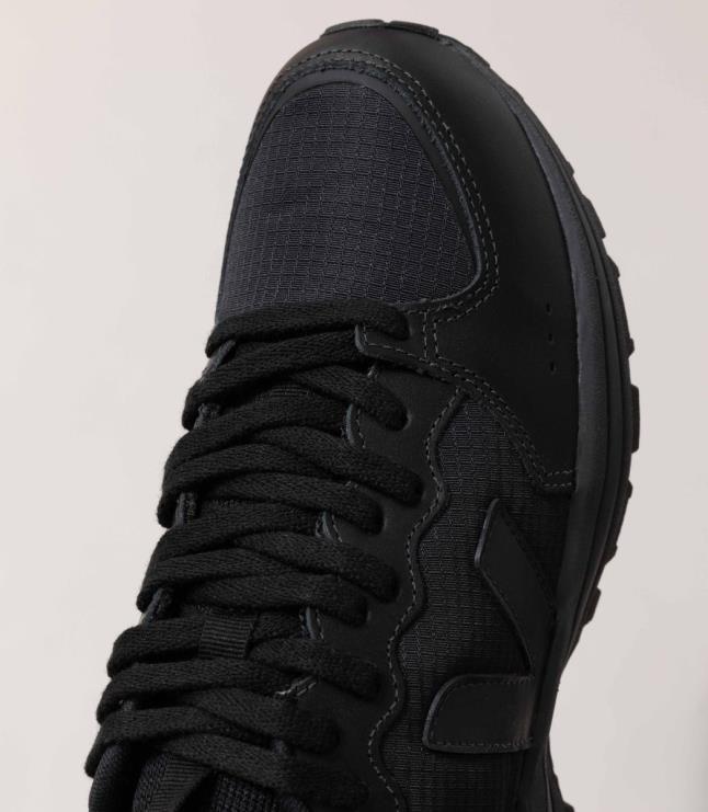 Hommes Veja venturi ripstop noir chaussures 82NJ6172